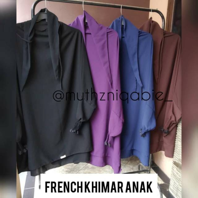 French khimar anak