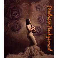 Backdrop ukuran dipilih Kain Background Foto Motif Bunga Flower