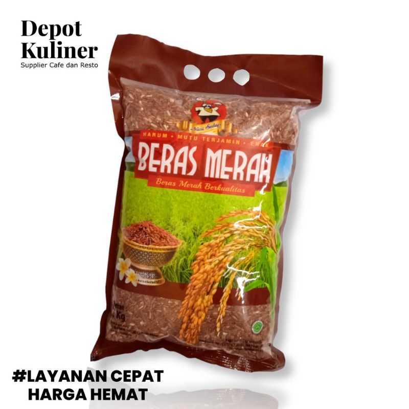 

Beras Merah Nasi Sedap Pulen Cocok Untuk Diet - 2 kg