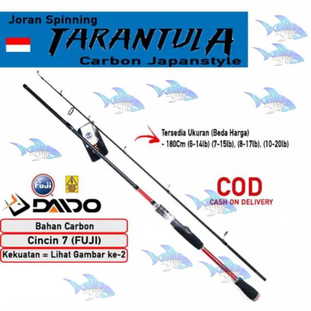 DAIDO TARANTULA DAIDO SUPERSONIC DAN DAIDO ATHENA SUDAH TERMASUK PACKING PARALON DAN BUBBLE