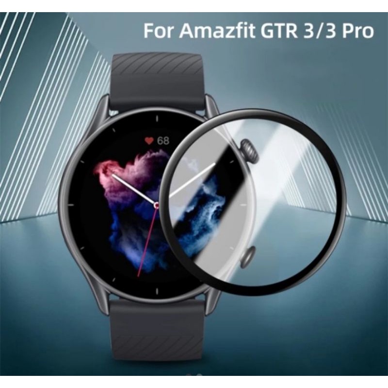 [PELINDUNG] ANTI GORES WATCH – PROTECTOR GLASS SCREEN - FOR AMAZFIT GTR3 / GTR 3 PRO