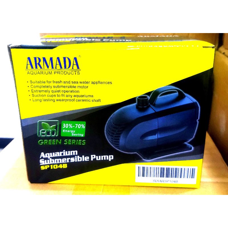 ARMADA SP 104B Pompa Kolam Hidroponik Air mancur