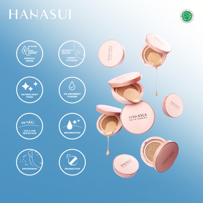 (BISA COD) HANASUI SERUM CUSHION