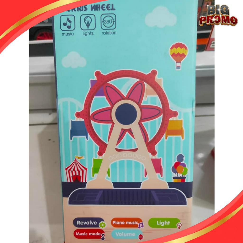PROMO  MAINAN BIANGLALA FERRIS WHEEL AMUSEMENT PARK MUSIK DAN LAMPU