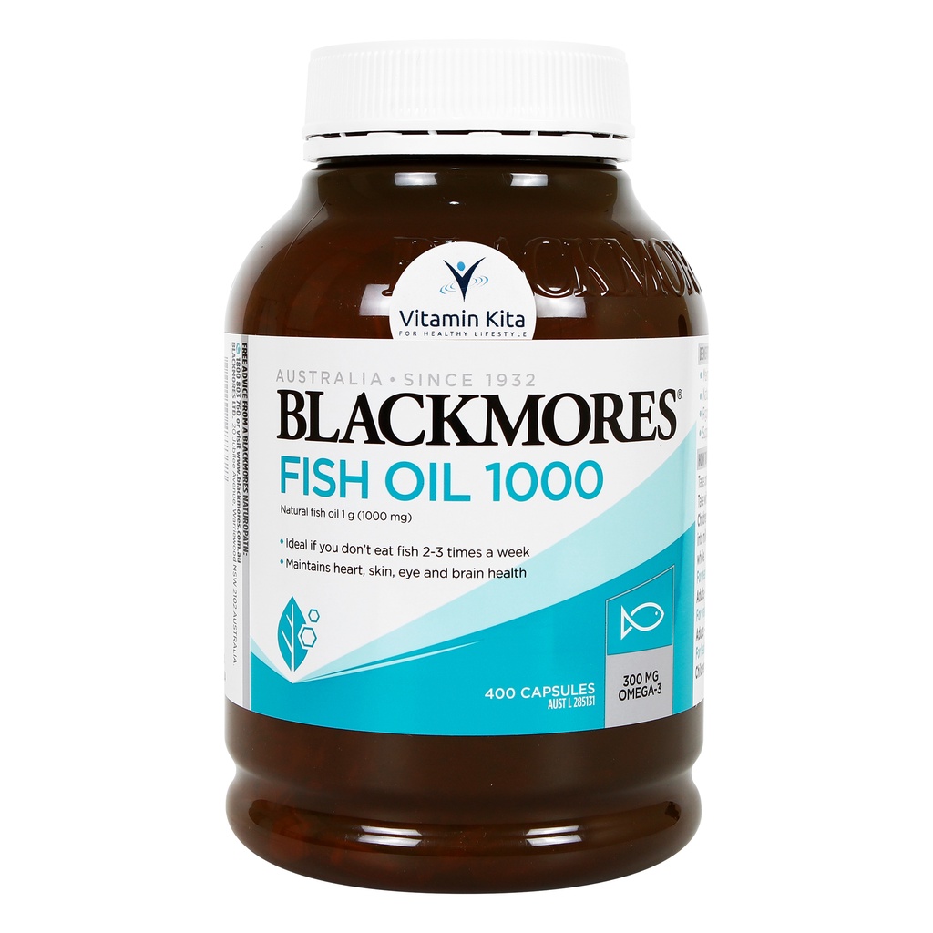 BLACKMORES FISH OIL 1000 (400 CAPS)