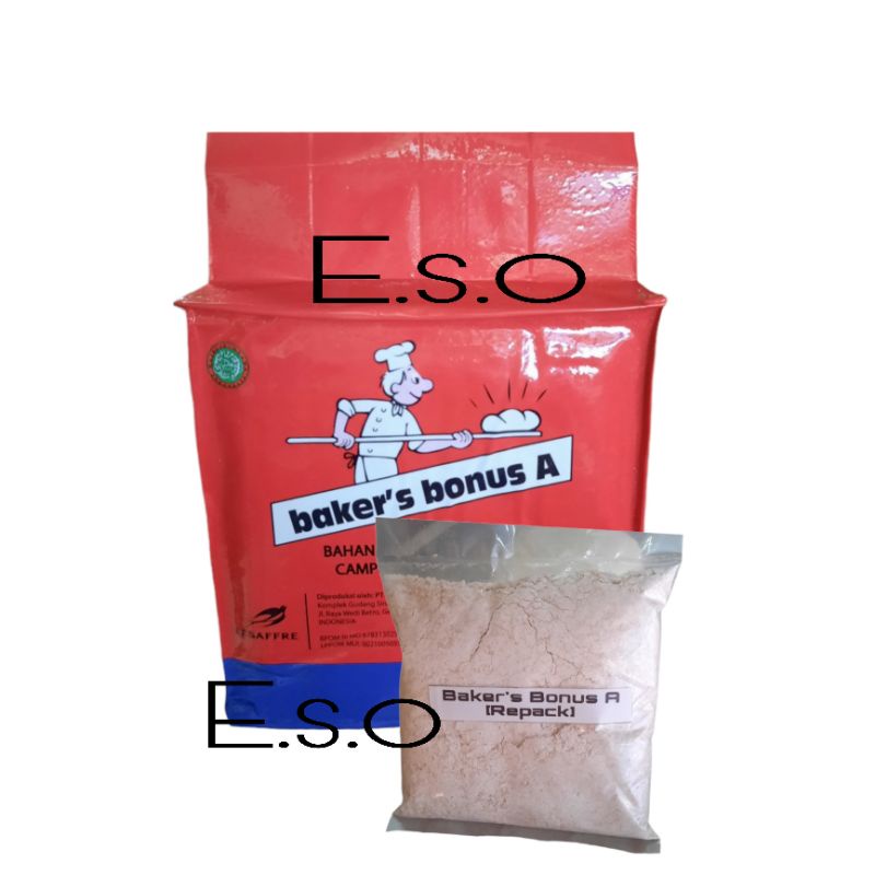 

baker's Bonus A 100gr(repck) - bread improver - pengembang roti
