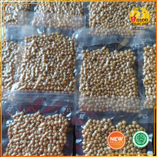 Kacang Kedelai Vacuum | Import Premium Organik Mpasi Susu Kedele | 100 Gram