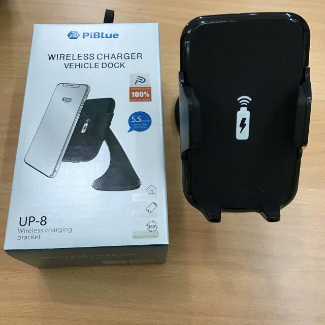 Car Holder Wireless Charger PiBlue UP-8 / Car Holder / Wireless Charger Android Ios / Iphone X