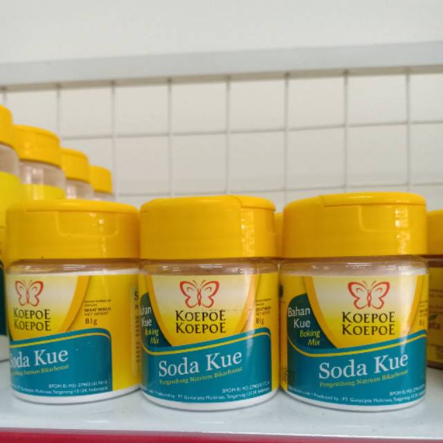 

Soda kue kecil koepoe-koepoe 81gr