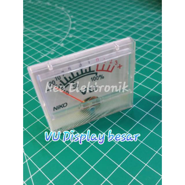 Vu meter analog esr analog