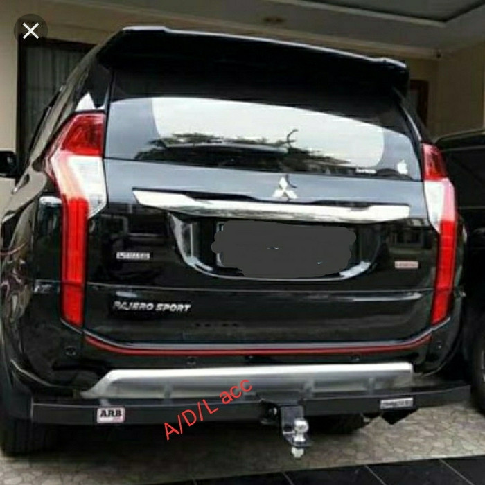 Towing bar arb pengaman besi bemper belakang towing bar all new pajero