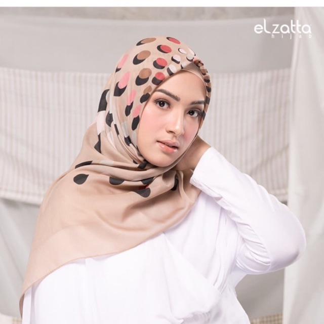 Jilbab Segiempat Elzatta Hijab  Diskon Kaila Lamely 