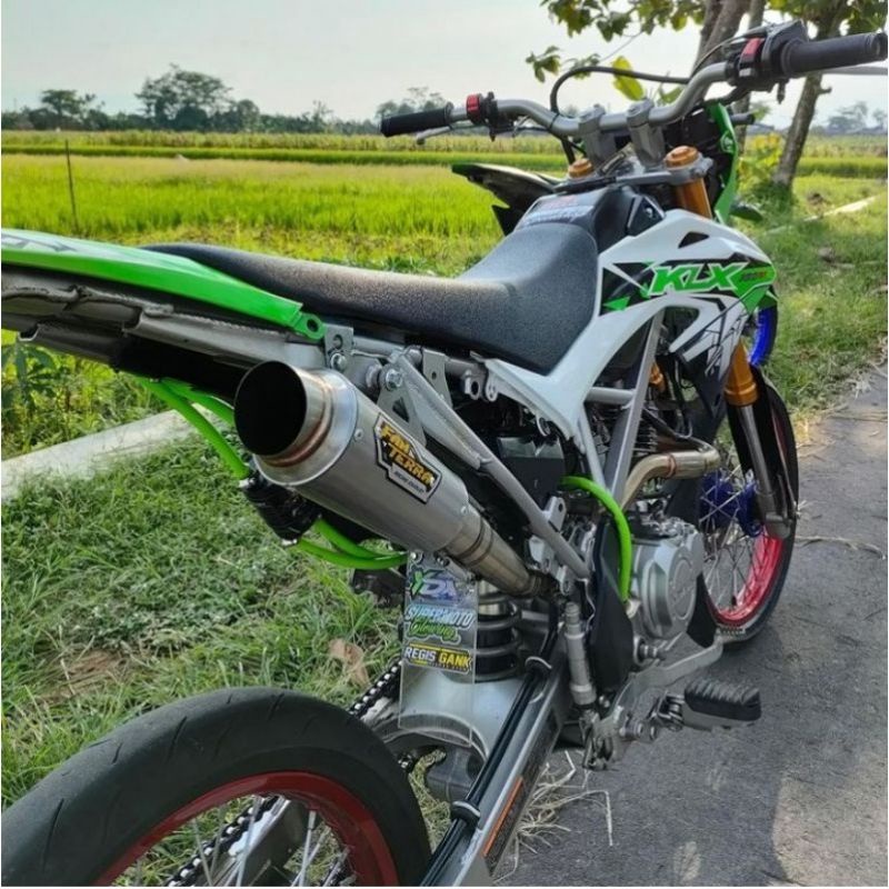 Knalpot KLX Fantera kolong atas pnp KLX 150 CRF 150