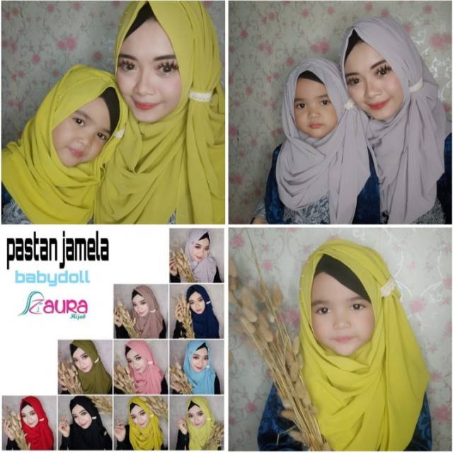 PASTAN JAMELA COUPLE IBU&ANAK BY ZAURA HIJAB