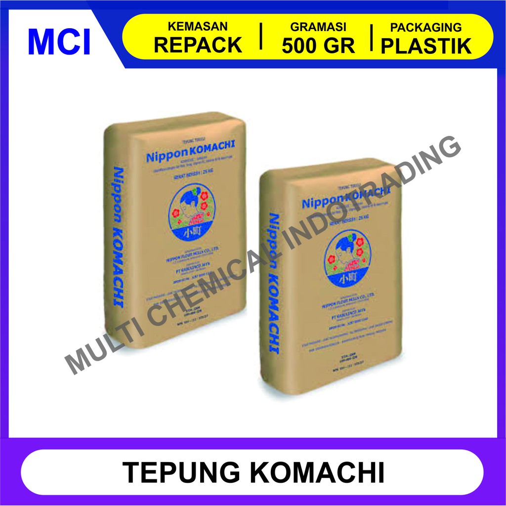 

TEPUNG KOMACHI / KOMACHI BREAD FLOUR 500 GR