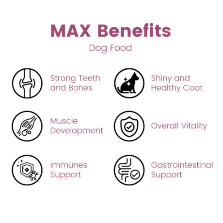MAXlife max life Wet Dog Food Beef or Lamb Tin kaleng 415gr