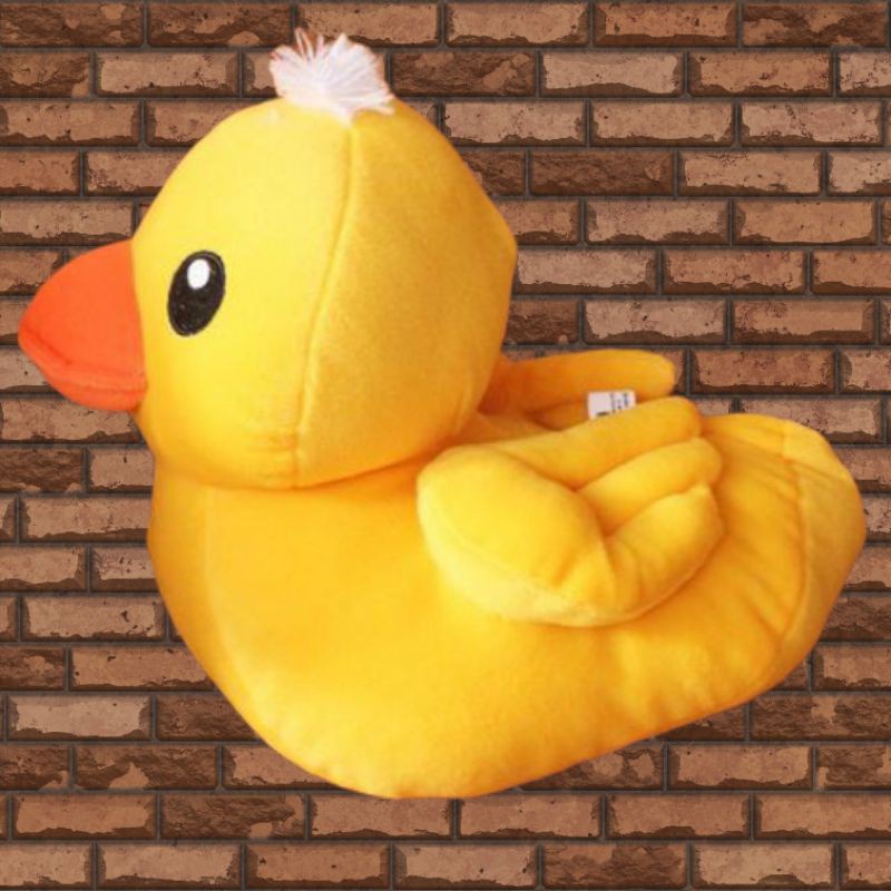 BONEKA KUNING LUCU DAN IMUT UKURAN 40CM BERLEBEL SNI