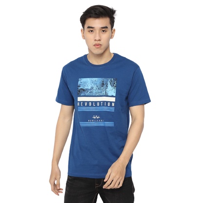 [Rbj] Kaos Pria Kasual Revolution Original, M