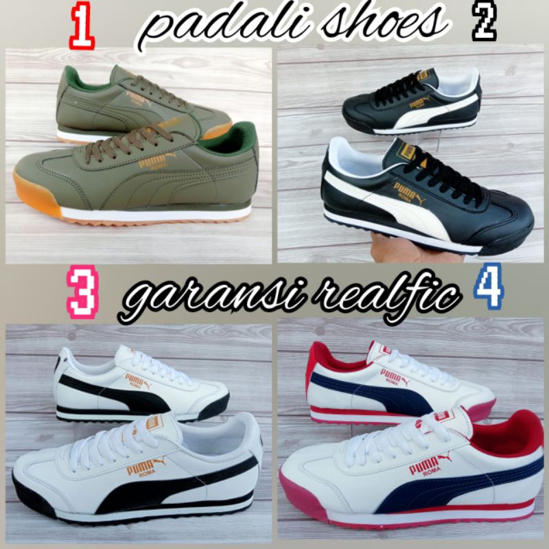 SEPATU PRIA PUMA ROMA MADE IN VIETNAM SNEAKER PUM4 ROMA PRIA WANITA KEREN