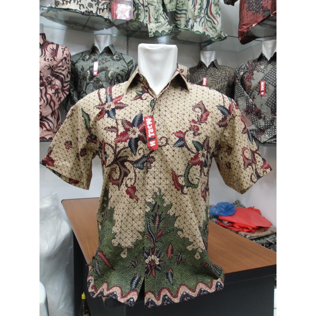 Hem / Kemeja Batik Pria Motif Madura 002