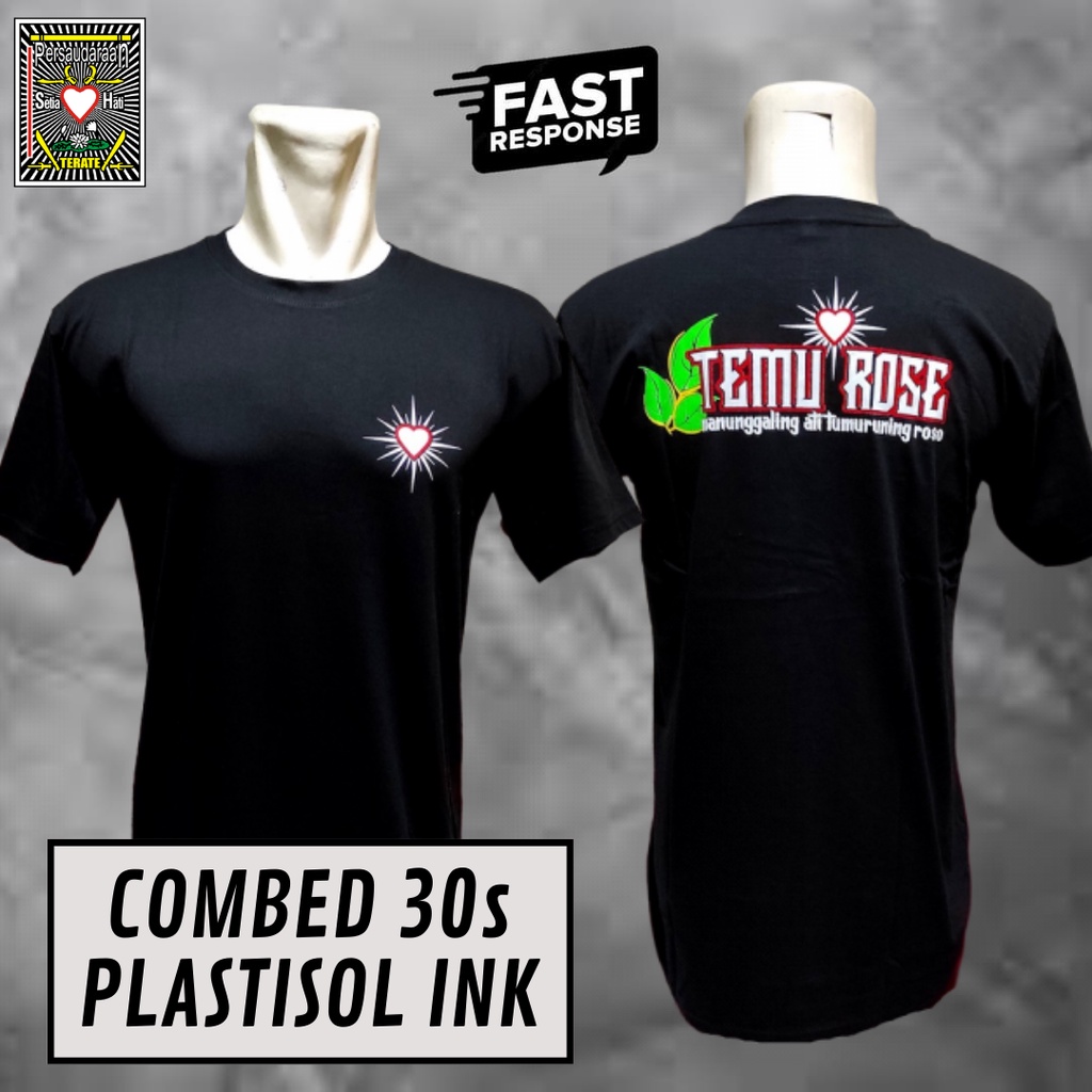kaos psht simpel - kaos psht temu rose - kaos psht keren