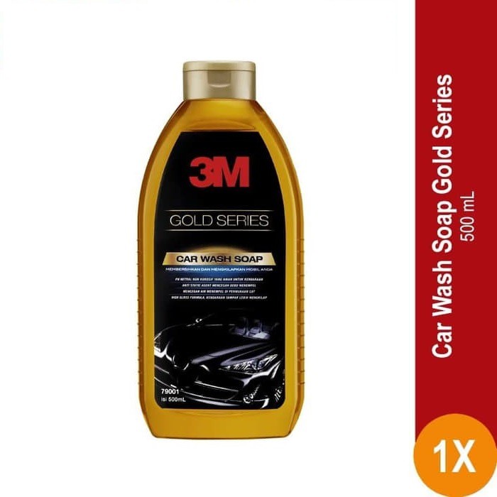 3M Paket Exterior Pack - Car Wash Gold &amp; Tire Restorer - Sampo dan Semir Ban Mobil