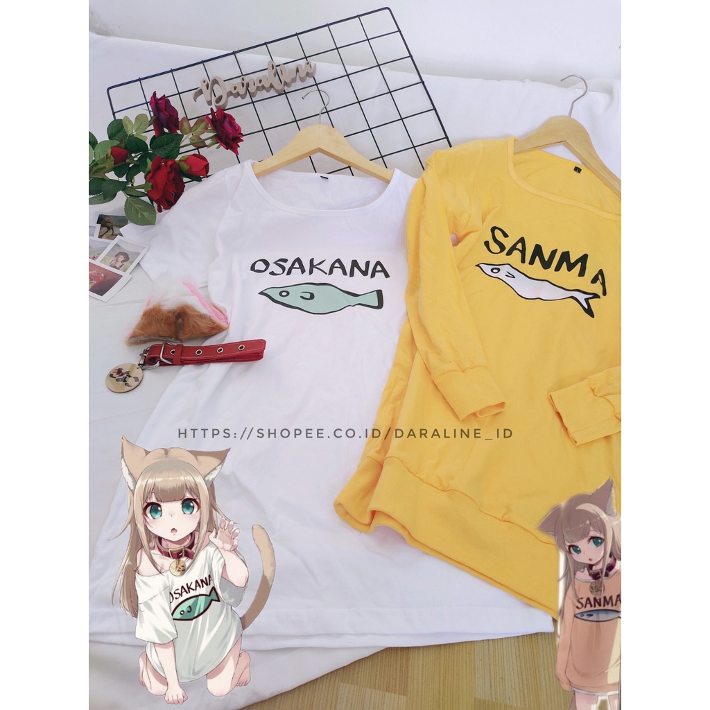 KOSTUM COSPLAY OSAKANA NEKO SANMA KINAKO