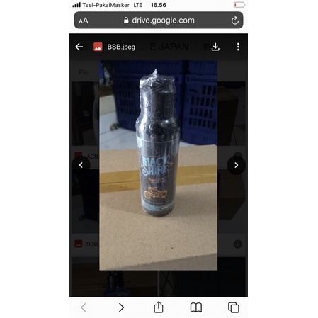 zerone japan Black shine