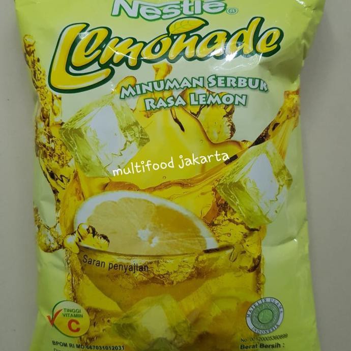 

Teh-Bubuk- BUBUK LEMONADE NESTLE/MINUMAN RASA LEMON 640GR -Dijamin-Halal.