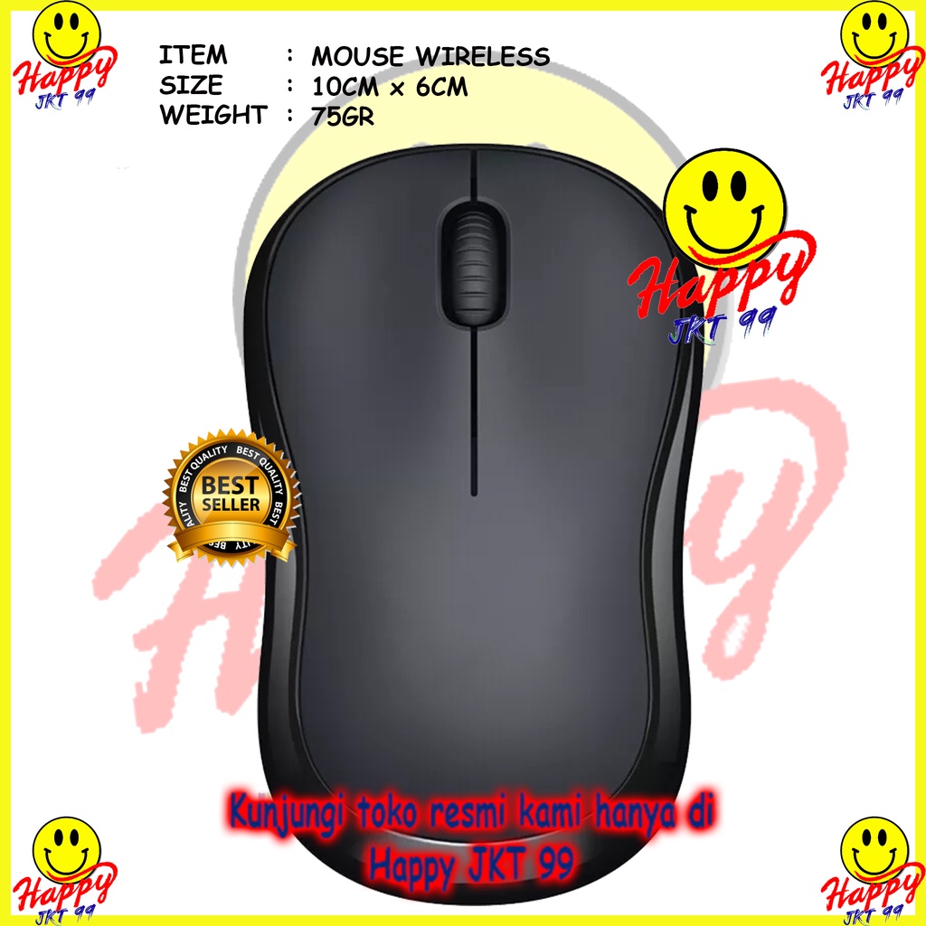 [ HAPPY JKT 99 ] MOUSE WIRELESS HIGH QUALITY