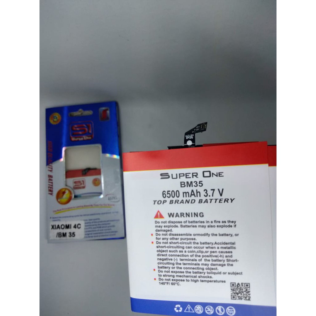 Batre Baterai Double Power SUPER ONE Xiaomi MI 4C / BM 35