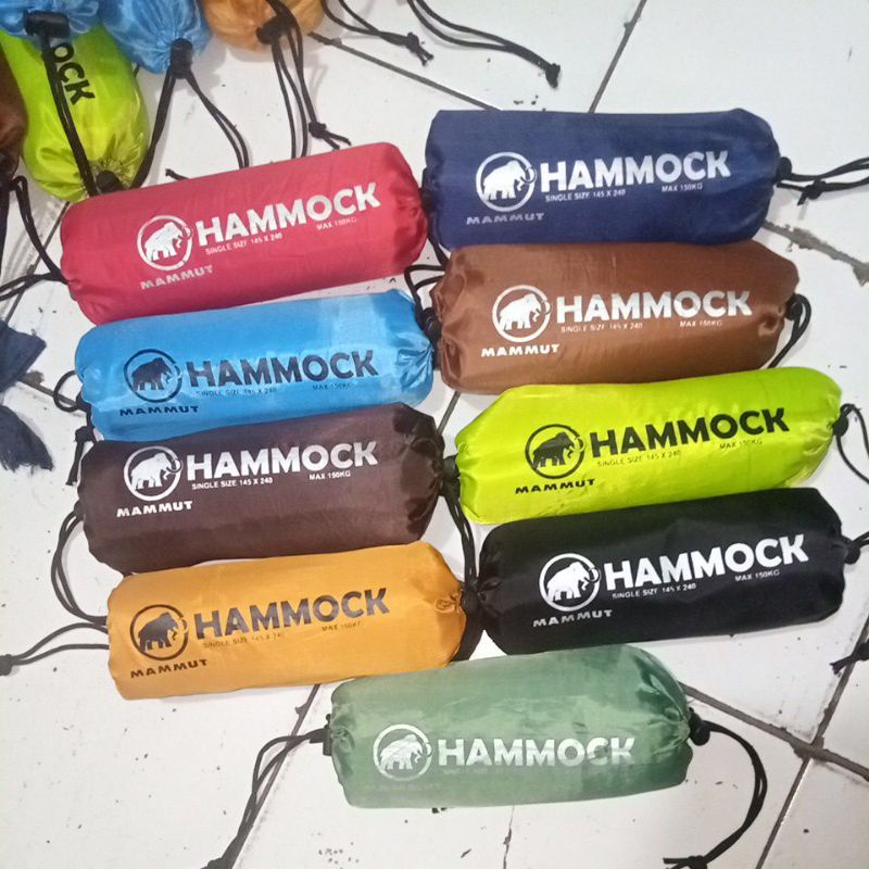 Hammock single ayunan gantung Hammock murah tempat tidur gantung ( cod )