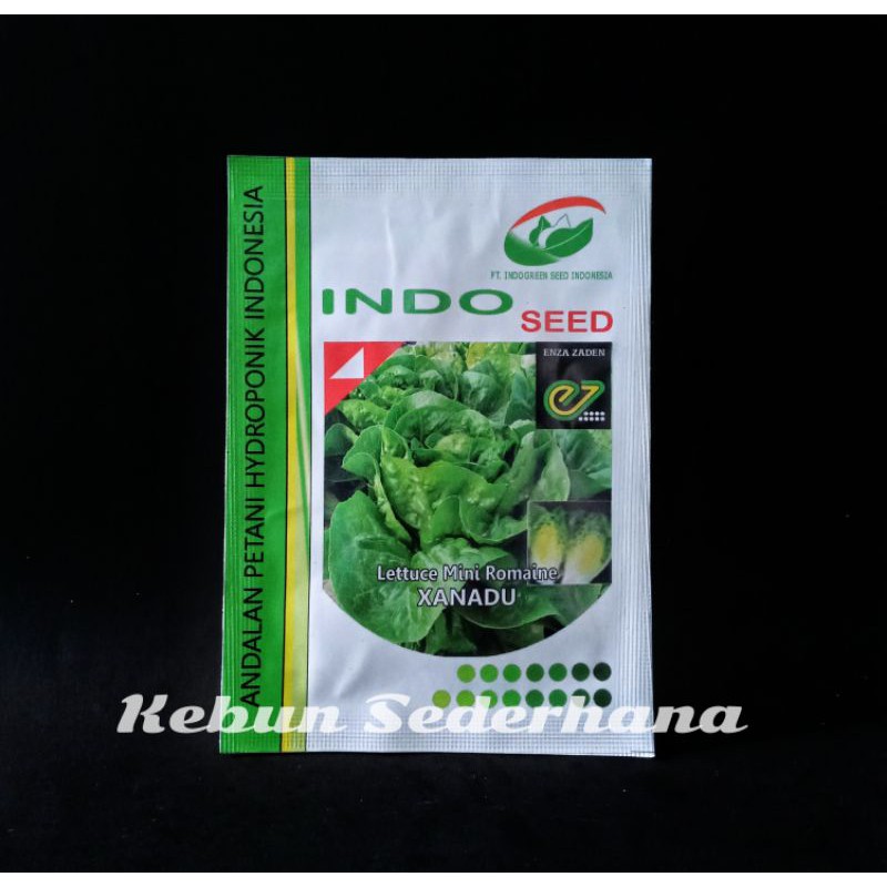[REPACK] Benih Selada Lettuce Mini Romaine Xanadu Enza Zaden indoseed