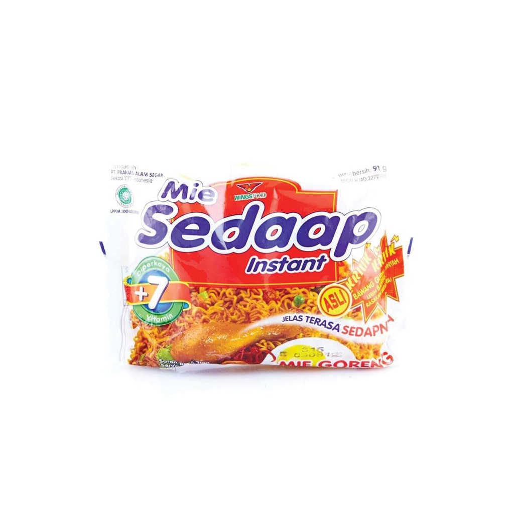 Sedaap Mie Goreng 90 Gram Makanan Instan Mie-2