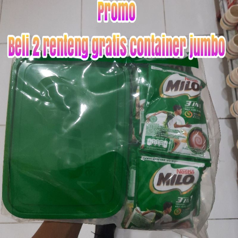 Jual Milo Sachet 3 In 1 Activ Go 1 Renceng Isi 10 Sachet 35 Gr Shopee Indonesia 7471