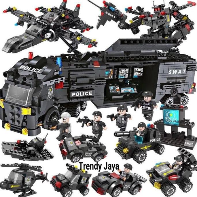 PROMO Lego Regimental Police Swat Team Police Robot