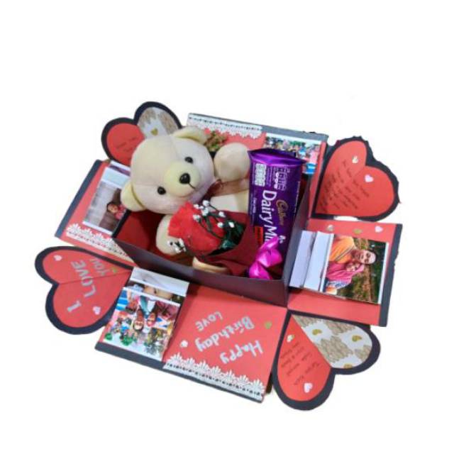 

Hampers box explosion/ kado ultah/ kado anniv