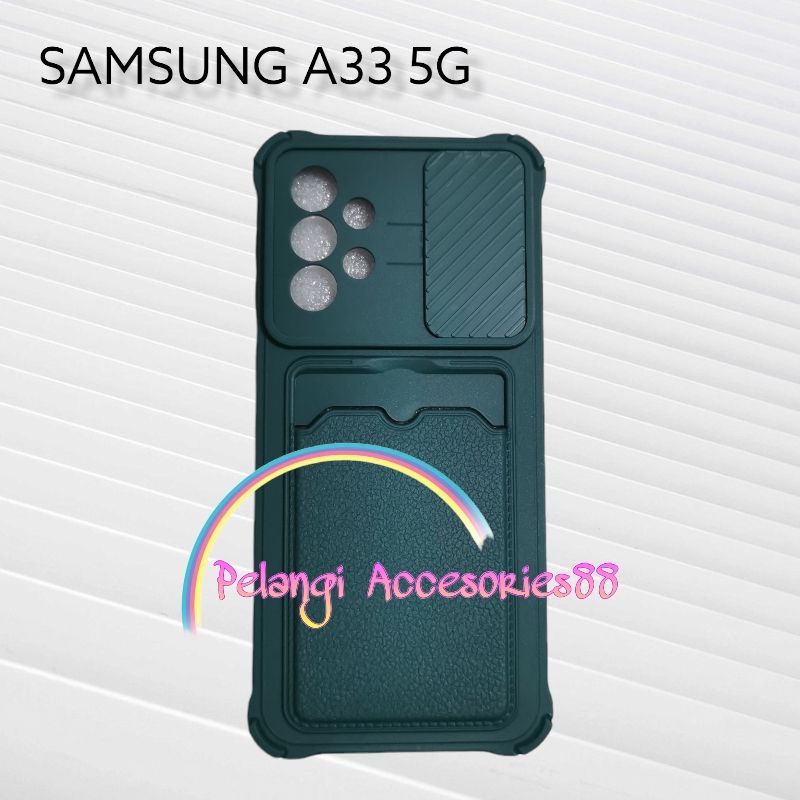 CASE SAMSUNG A33 5G SOFTCASE SLEDING WARNA WARNI