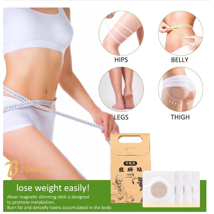 100% ORI Patch Detox Slim untuk Pelangsing 10pcs/50pcs Slim Patch/Penurun Berat Badan KOYO Pelangsing Indoberkah88