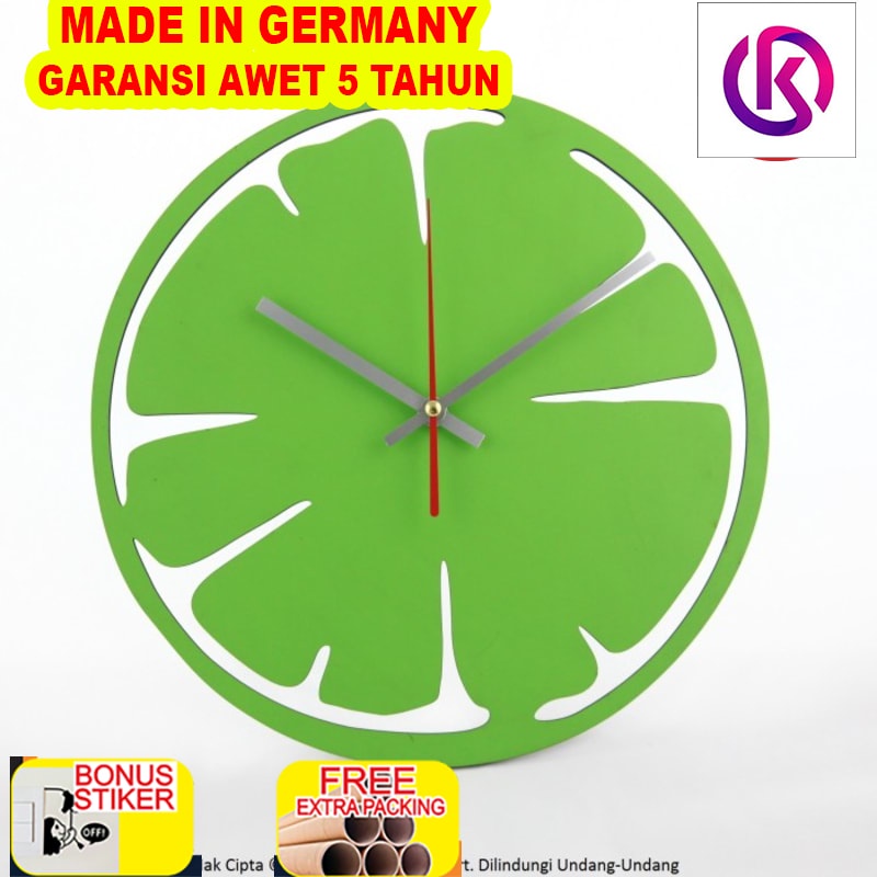 

Promo Jam Dinding Unik Artistik - Lime Wall Clock
