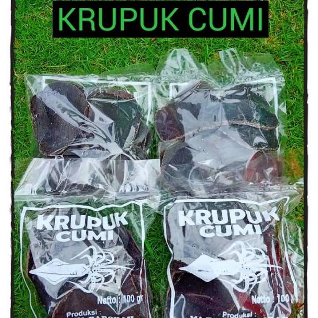 

Krupuk cumi 100gr