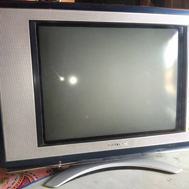 TV Polytron wizard ultra slim 21 in ORI no minus bisa USB flash