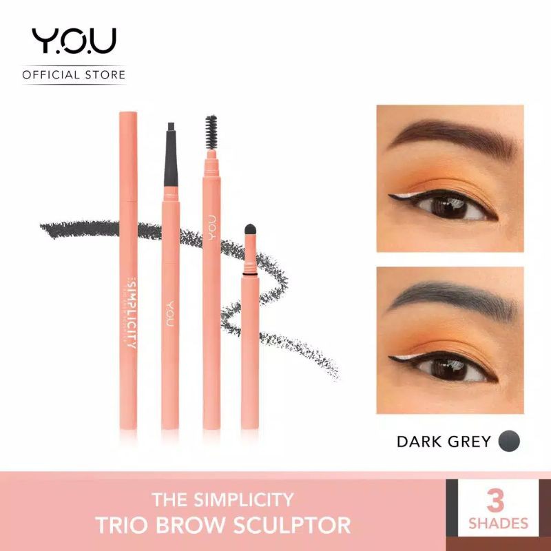 The Simplicity Trio Brow Scluptor by YOU Makeups
