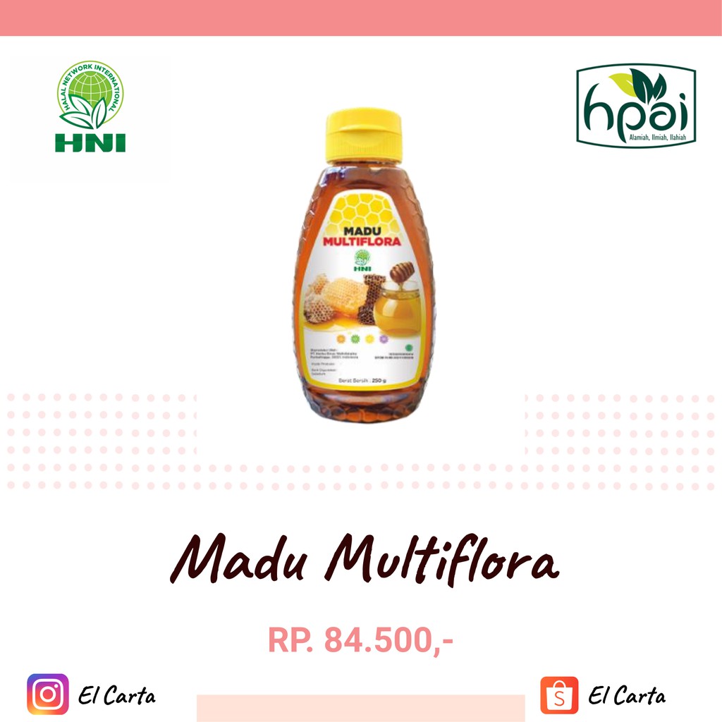 

Madu Multiflora | 100% Madu