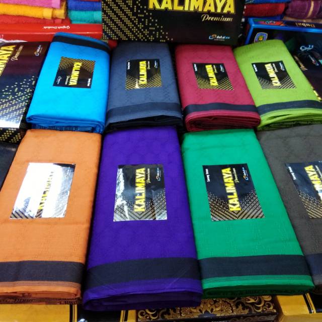 Sarung Kalimaya polos warna