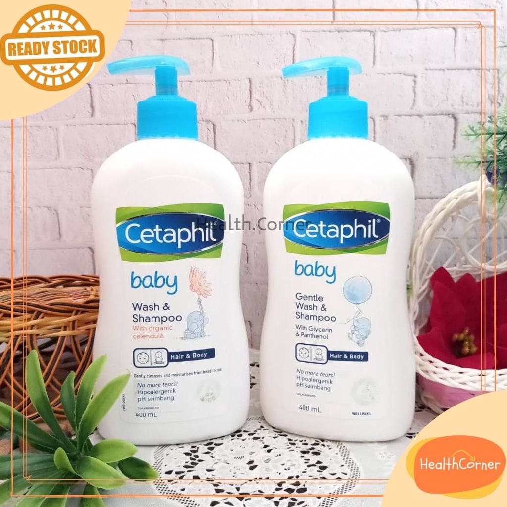 Cetaphil Baby Gentle Wash and Shampoo 400ml pump