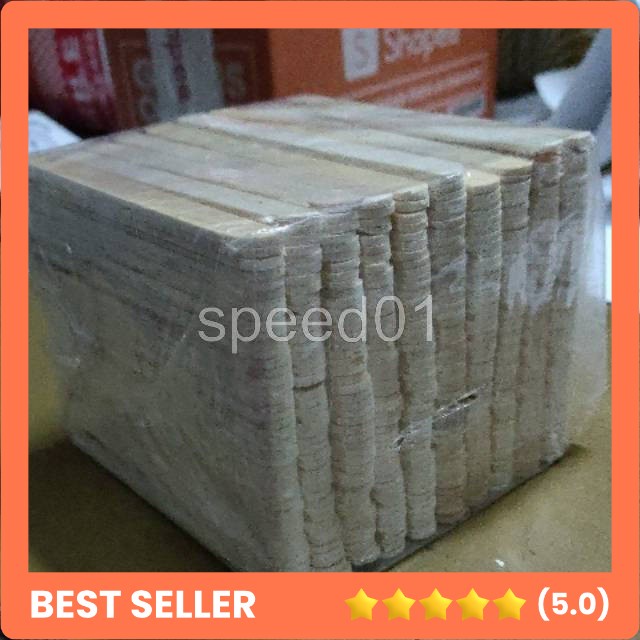 Stik Es Krim Polos / Stik Es Krim Ringan / Stik Es Krim Prakarya Untuk Kerajinan Isi +/- 500 pcs