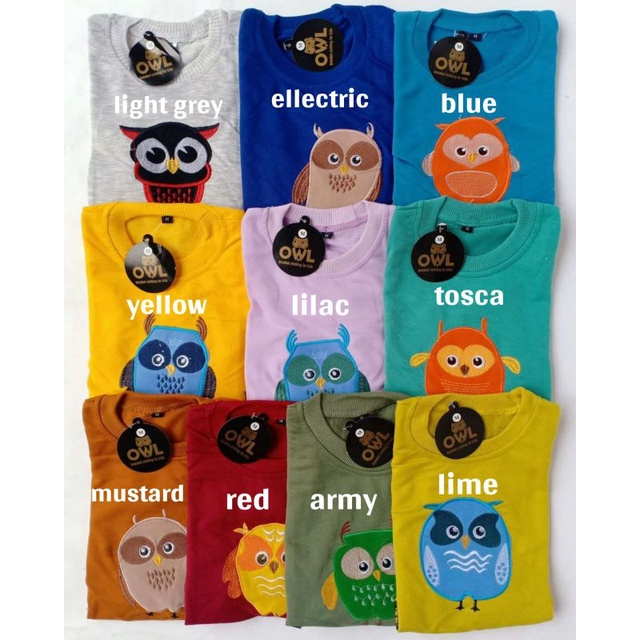 Set Long Jogger owl Army size M Babyterri