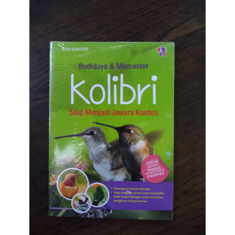 Jual Buku Budidaya Dan Memaster Kolibri Indonesia Shopee Indonesia