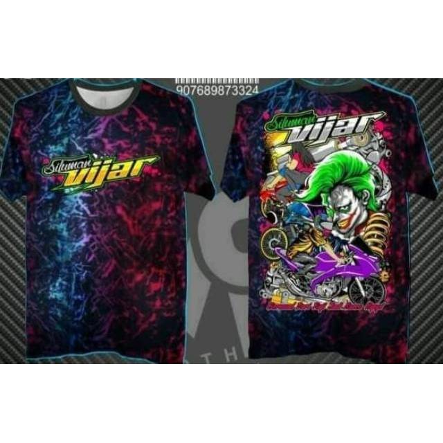 KAOS VIXION JARI JARI EDISI SILUMAN VIJAR  / BAJU VIJAR / THAILOOK